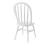 Hanah Home Silla Albero07 Madera de Haya Blanca 47x45x100 cm